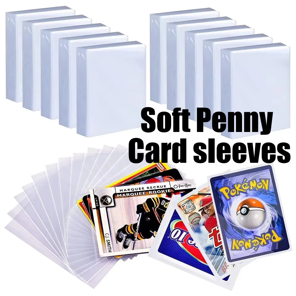 100-600 unidades de protetores - Card Penny Sleeve avaliação e preço